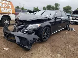 Mercedes-Benz salvage cars for sale: 2015 Mercedes-Benz S 63 AMG