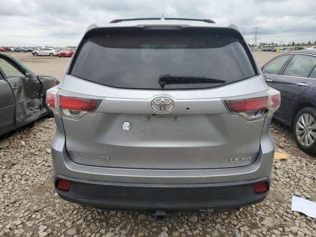 2015 Toyota Highlander LE