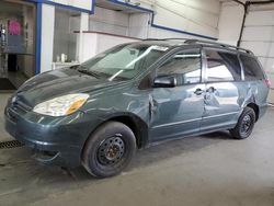 Salvage cars for sale at Pasco, WA auction: 2004 Toyota Sienna XLE