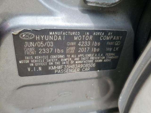 2003 Hyundai Sonata GLS