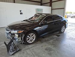 Chevrolet salvage cars for sale: 2019 Chevrolet Malibu LT