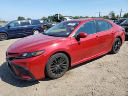 Flood-damaged cars for sale at auction: 2021 Toyota Camry SE