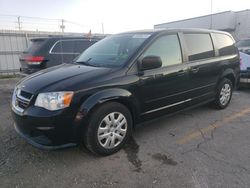 Salvage cars for sale at Chicago Heights, IL auction: 2016 Dodge Grand Caravan SE