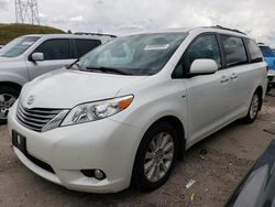 Toyota salvage cars for sale: 2016 Toyota Sienna XLE