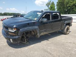 Chevrolet Silverado k1500 lt salvage cars for sale: 2017 Chevrolet Silverado K1500 LT