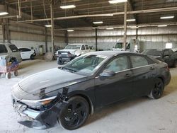 Salvage cars for sale at Des Moines, IA auction: 2024 Hyundai Elantra SEL