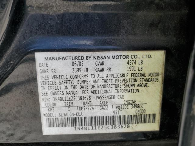 2005 Nissan Altima SE