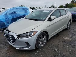 Salvage cars for sale at Hillsborough, NJ auction: 2017 Hyundai Elantra SE