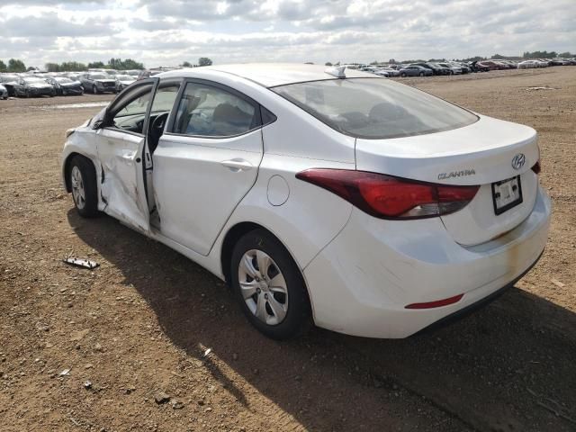 2016 Hyundai Elantra SE