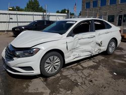 Volkswagen salvage cars for sale: 2019 Volkswagen Jetta S