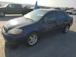 Toyota Corolla ce salvage cars for sale: 2006 Toyota Corolla CE