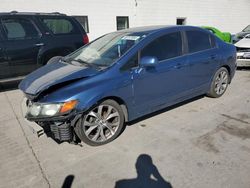 Honda salvage cars for sale: 2009 Honda Civic LX