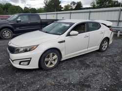 Salvage cars for sale at Grantville, PA auction: 2015 KIA Optima LX