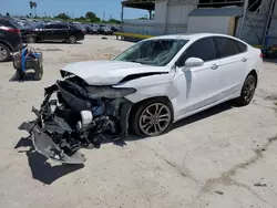 Salvage cars for sale at Corpus Christi, TX auction: 2020 Ford Fusion SEL