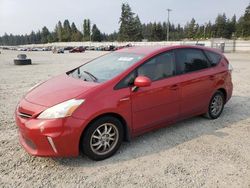 Toyota salvage cars for sale: 2012 Toyota Prius V