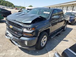 Salvage trucks for sale at Louisville, KY auction: 2017 Chevrolet Silverado K1500 LT