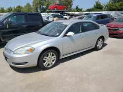 Chevrolet salvage cars for sale: 2012 Chevrolet Impala LT