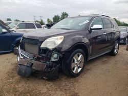 Salvage cars for sale at Elgin, IL auction: 2011 Chevrolet Equinox LTZ