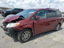 Toyota Sienna xle salvage cars for sale: 2016 Toyota Sienna XLE