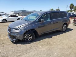 Salvage cars for sale at San Diego, CA auction: 2022 Chrysler Pacifica Hybrid Touring L