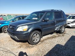 Salvage cars for sale at Magna, UT auction: 2003 Honda Pilot EXL