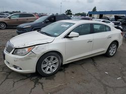 Vehiculos salvage en venta de Copart Woodhaven, MI: 2012 Buick Lacrosse Premium