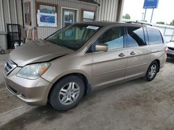 Honda Odyssey exl salvage cars for sale: 2007 Honda Odyssey EXL