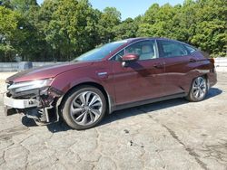 Salvage cars for sale at Austell, GA auction: 2018 Honda Clarity Touring