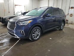 Salvage cars for sale at Madisonville, TN auction: 2017 Hyundai Santa FE SE