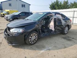 Nissan salvage cars for sale: 2018 Nissan Sentra S