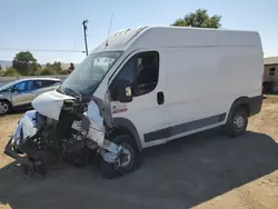 Salvage trucks for sale at San Martin, CA auction: 2016 Dodge RAM Promaster 2500 2500 High