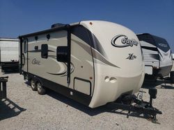 Vehiculos salvage en venta de Copart Haslet, TX: 2017 Cougar Travel Trailer