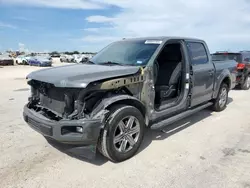 Salvage cars for sale at San Antonio, TX auction: 2018 Ford F150 Supercrew