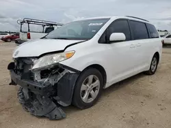 Toyota salvage cars for sale: 2017 Toyota Sienna LE