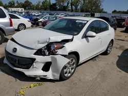 Salvage cars for sale from Copart Bridgeton, MO: 2013 Mazda 3 I