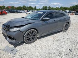 Salvage cars for sale from Copart Columbus, OH: 2018 Honda Civic Sport