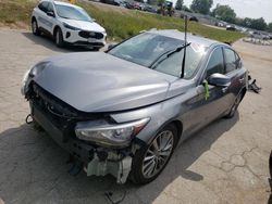 Infiniti salvage cars for sale: 2018 Infiniti Q50 Luxe