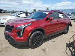 Salvage cars for sale at Woodhaven, MI auction: 2023 Cadillac XT4 Sport