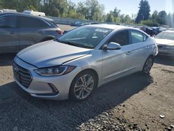 Salvage cars for sale at Portland, OR auction: 2017 Hyundai Elantra SE