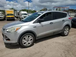 Salvage SUVs for sale at auction: 2016 Ford Escape S