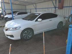 Honda salvage cars for sale: 2016 Honda Accord LX-S