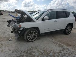 Jeep salvage cars for sale: 2016 Jeep Compass Latitude