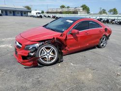 Salvage cars for sale at Tulsa, OK auction: 2015 Mercedes-Benz CLA 250 4matic