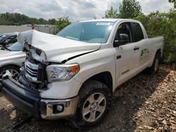 Toyota Tundra Double cab sr salvage cars for sale: 2016 Toyota Tundra Double Cab SR