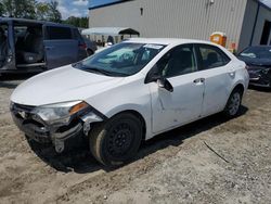 Toyota salvage cars for sale: 2015 Toyota Corolla L