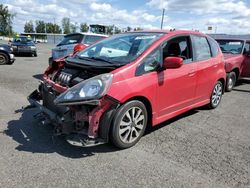 Salvage vehicles for parts for sale at auction: 2012 Honda FIT Sport