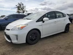 Salvage cars for sale at San Martin, CA auction: 2015 Toyota Prius