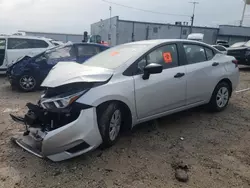 Nissan salvage cars for sale: 2022 Nissan Versa S