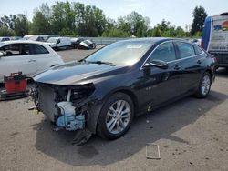 Chevrolet salvage cars for sale: 2018 Chevrolet Malibu LT