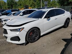 Carros salvage sin ofertas aún a la venta en subasta: 2023 Acura TLX Type S PMC Edition